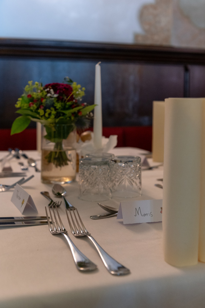 Tischdeko bei Familienevent Tischdeko bei Familienevent